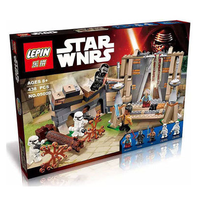 乐拼05009星球大战森林城堡之战 开启创意与科幻的拼插冒险